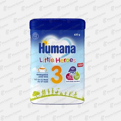 Humana №3 Little heroes կաթնախառնուրդ 12ամս+ 650գ