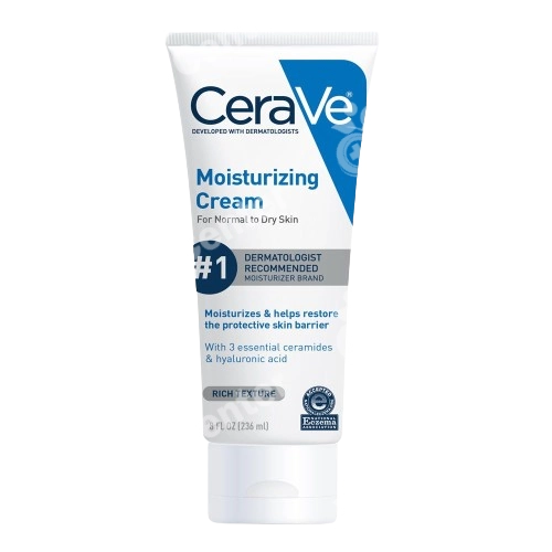 CeraVe Увлажняющий крем для нормальной и сухой кожи 236 мл