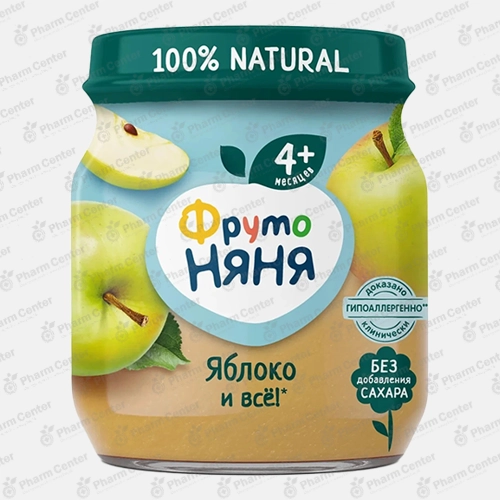 ФрутоНяня խյուս խնձոր (4 ամս+) 100գ №1
