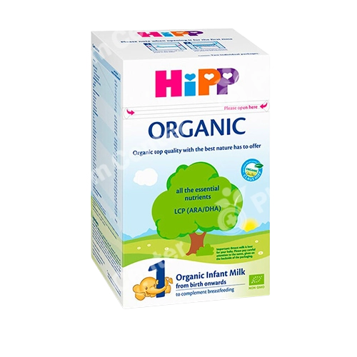 Hipp Organic (1) կաթնախառնուրդ (0 - 6ամս+) 800գ №1