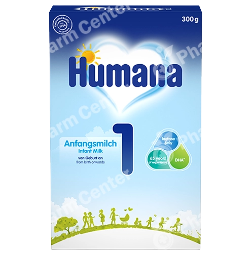 Humana №1 կաթնախառնուրդ Oմեգա 3-ով (0-6ամս․)