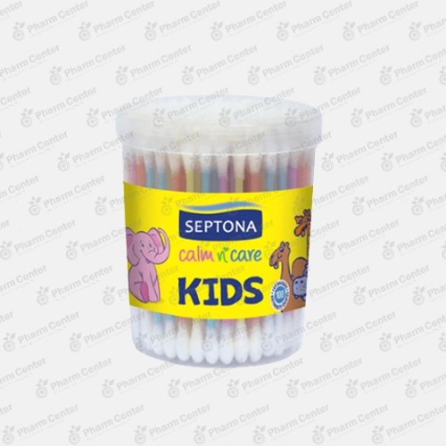Septona Մանկական բամբակյա փայտիկներ x 100