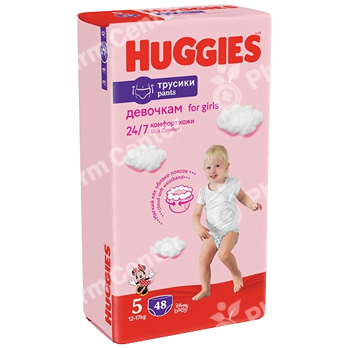 Huggies Ultra Comfort (5) վարտիքներ աղջիկների համար (12 - 17 կգ) №48
