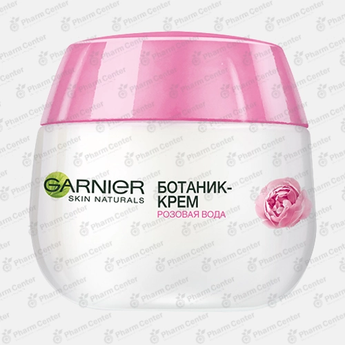 Garnier 60342 Крем д/лица  Ботаник розовая вода д/ сухой и чувств,  кожи 50мл