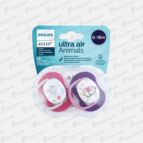 Philips AVENT Ultra Air Animals ծծակ` օրթոդոնտիկ (6 - 18 ամս+)   №2