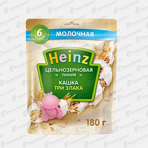 Heinz շիլա ոչ կաթնային, ամբողջահատիկ՝ 3 հացահատիկներ (6 ամս+) 180գ №1