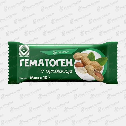 Гематоген с арахисом 40г