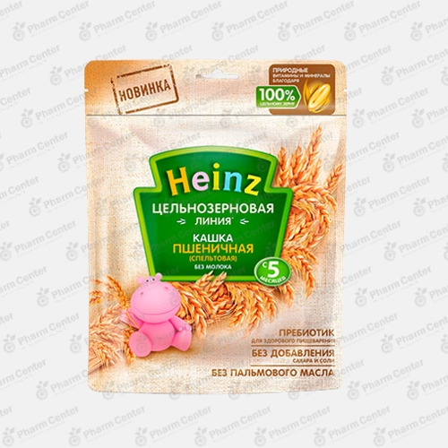 Heinz շիլա ոչ կաթնային, ամբողջահատիկ՝ ցորեն (5 ամս+) 180գ №1