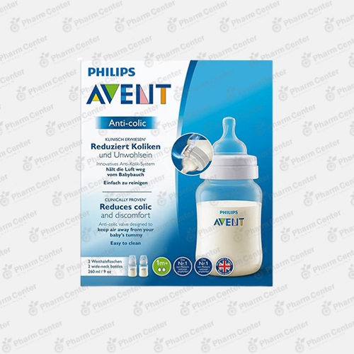 Philips AVENT Anti-colic կերակրման շիշ՝ AirFree փականով (դանդաղ հոսք) (1 ամս+) 260մլ   №2