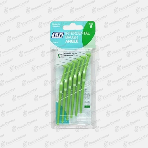 Tepe зубная щетка-ершик Ангел Green  0,8 мм х6