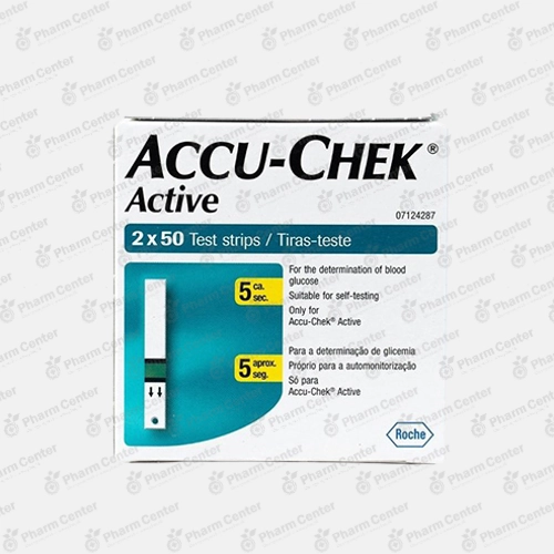 Стрип  Accu-Chek Active х 100 (2х50)