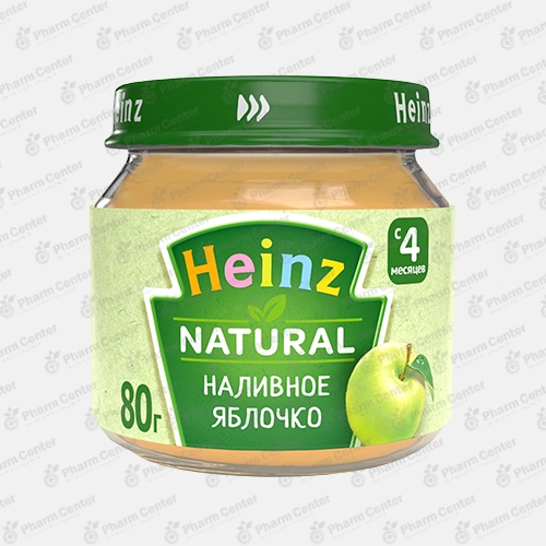 Heinz խյուս հյութալի խնձոր (4 ամս+) 80գ №1