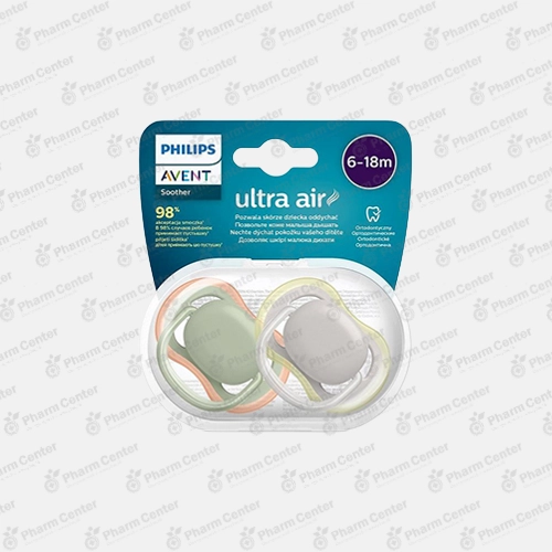 Philips AVENT Ultra Air ծծակ օրթոդոնտիկ (6 - 18 ամս+)   №2