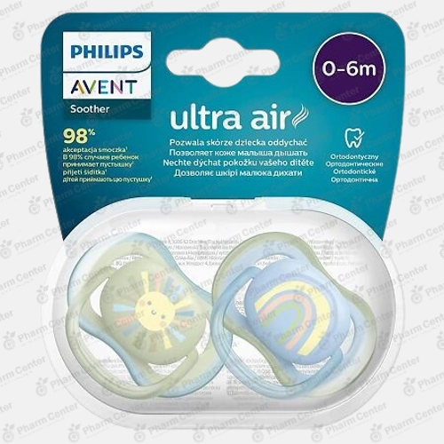 Philips AVENT Ultra Air ծծակ օրթոդոնտիկ (0 - 6 ամս+)   №2
