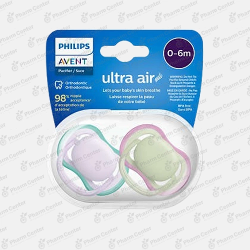 Philips AVENT Ultra Air ծծակ օրթոդոնտիկ (0 - 6 ամս+)   №2