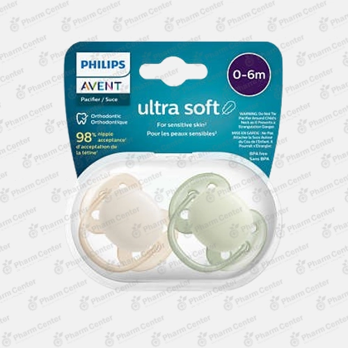 Philips AVENT Ultra Soft ծծակ օրթոդոնտիկ (0 - 6 ամս+)   №2