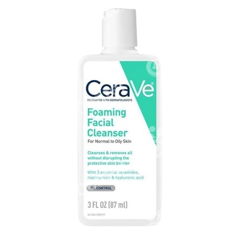 CeraVe Пенка для умывания для лица для нормальной и жирной кожи 87мл