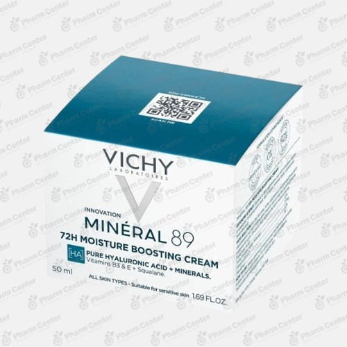 Vichy Минерал 89 крем интенсивно увлажняющий HA 72ч 50мл