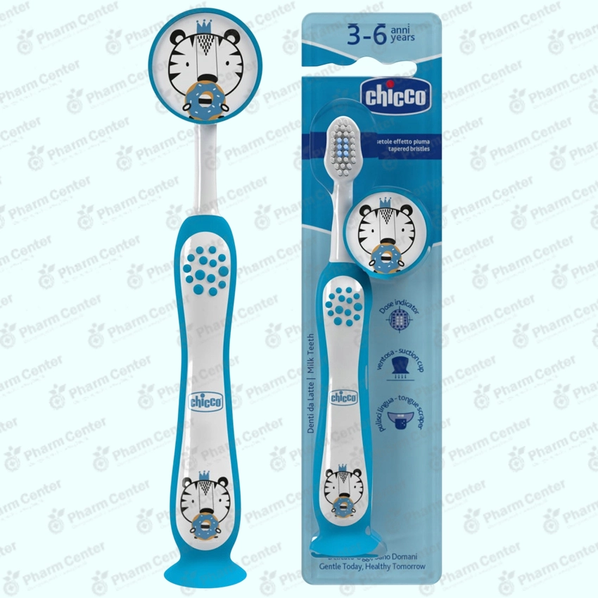Чико зубная щетка TOOTHBRUSH TIGER 417473CH 3-6л.