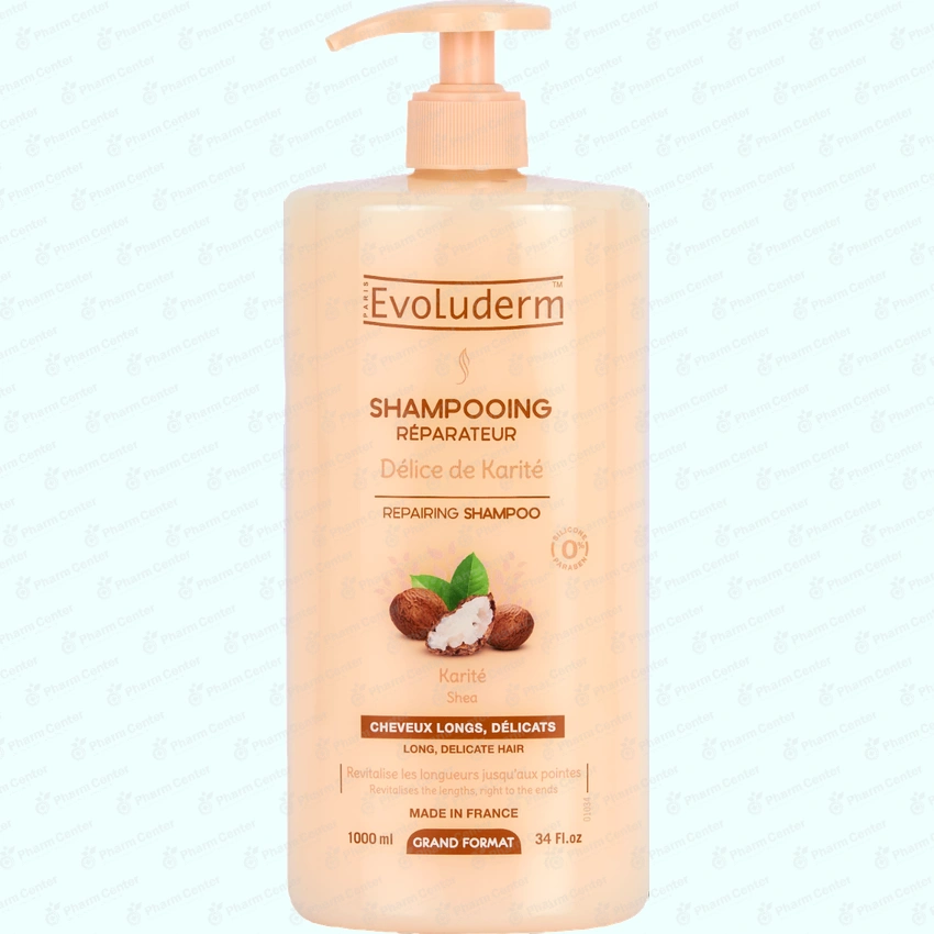 Էվոլուդերմ շամպուն մազերի սնուցող և վերականգնող Հիանալի Շի 1000մլ