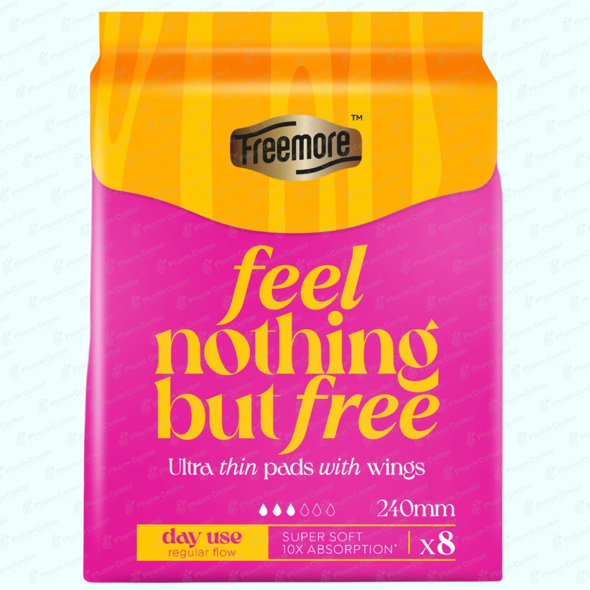 Freemore дневные ультратонкие гигиенические прокладки x 8