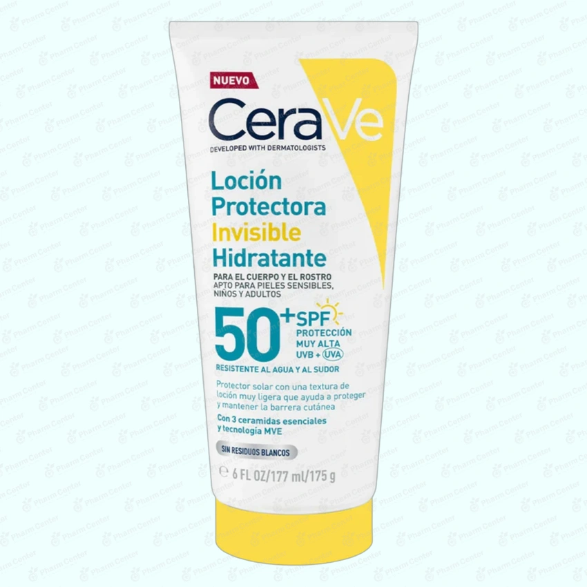 Сераве солнц. SPF50 увлажн. лосьон для лица и  тела  для чувств. кожи 177мл