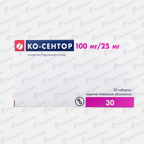 Կո-Սենտոր դհտ 100մգ/25մգ x 30