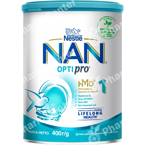 NAN №1 OPTIPRO կաթնախառնուրդ (0+) 400 գ