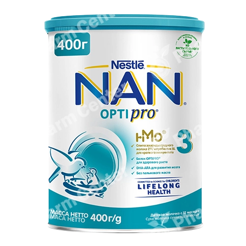 NAN №3 OPTIPRO կաթնախառնուրդ (12 ամս.+) 400 գ