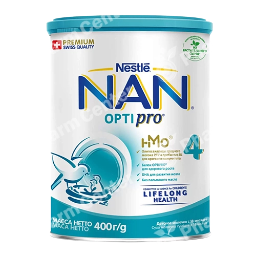 NAN №4 OPTIPRO կաթնախառնուրդ (18 ամս.+) 400 գ
