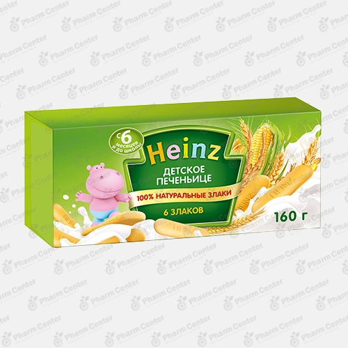 Heinz թխվածքաբլիթ 6 հացազգիներ 180գ