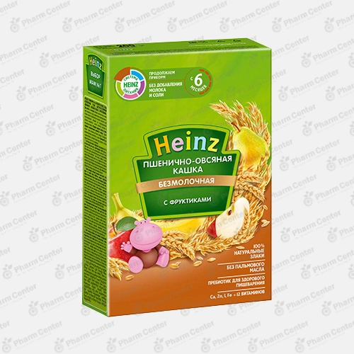 Heinz շիլա ոչ կաթնային՝ վարսակ, ցորեն և մրգեր (5 ամս+) 200գ №1