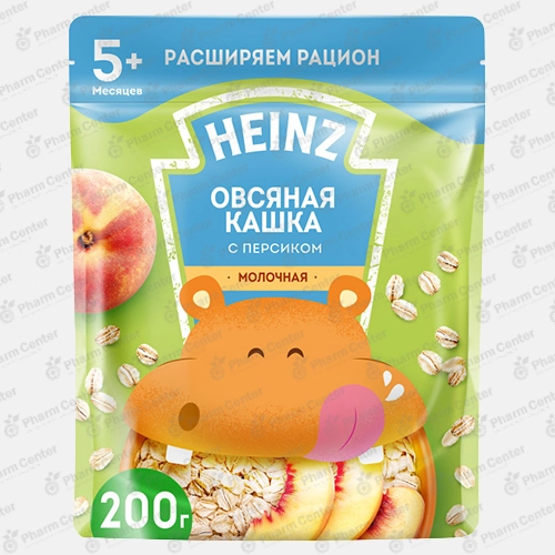 Heinz շիլա կաթնային՝ վարսակ, դեղձ և Օմեգա 3 (5 ամս+) 250 գ №1