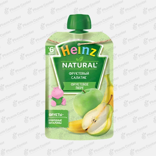 Heinz խյուս «Մրգային աղցան» (6 ամս.+) 90գ պաուչ №1