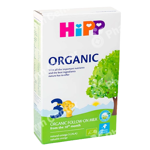 Hipp Organic №3 կաթնախառնուրդ (10 ամս.+) 300գ