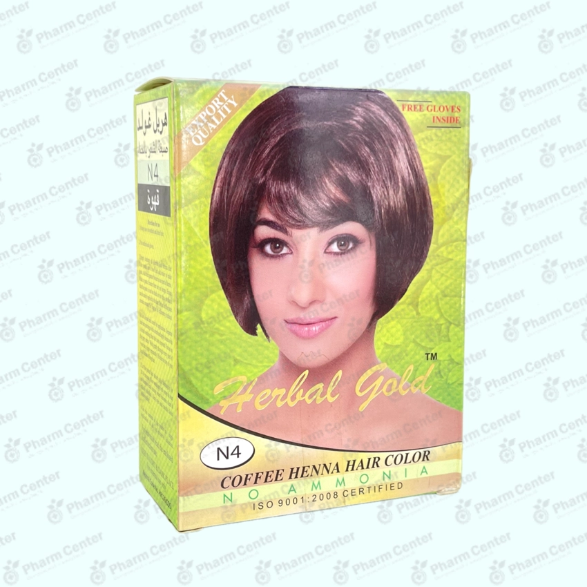 Հինա սուրճ Herbal Gold N 4 10գ x 6