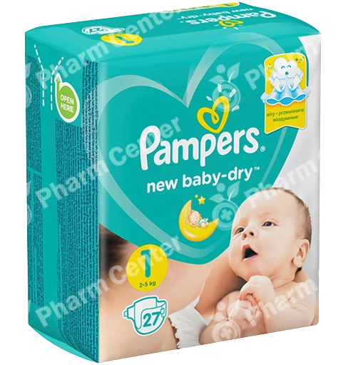 Pampers Active Baby №1 տակդիրներ 2-5 կգ x 27