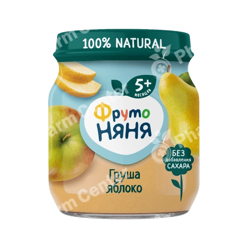 ФрутоНяня խյուս Խնձոր և Տանձ 5ամս+ 100գ