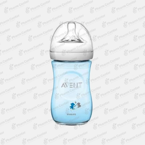 Philips AVENT Natural կերակրման շիշ կապույտ (1 ամս+) 260 մլ   №1