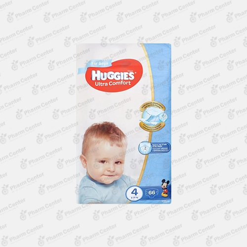 Huggies Ultra Comfort (4) տակդիրներ տղաների համար (8 - 14 կգ) №66
