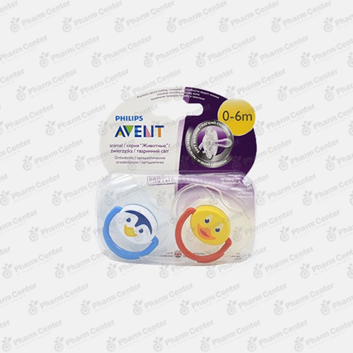 Avent ծծակ ֆրի ֆլոու   0-6  х 2  182/12